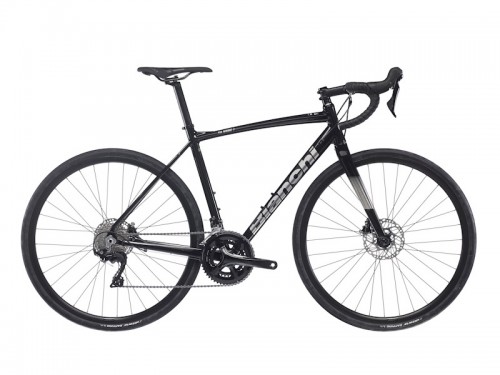 2026 Bianchi (ビアンキ) VIA NIRONE 7 DISC 105 (ビア ニローネ セブン ディスク 105)シリアルブラック/チタニウムシルバー フルグロッシー