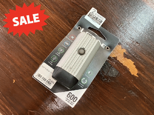 LEZYNE (レザイン) MICRO DRIVE 600XL (マイクロドライブ)【アウトレット】【半額セール】