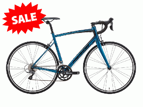 2025 MERIDA (メリダ) RIDE 80 (ライド 80)【通販可】【2/27まで特別価格】ブラック/ティールブルー EKB9