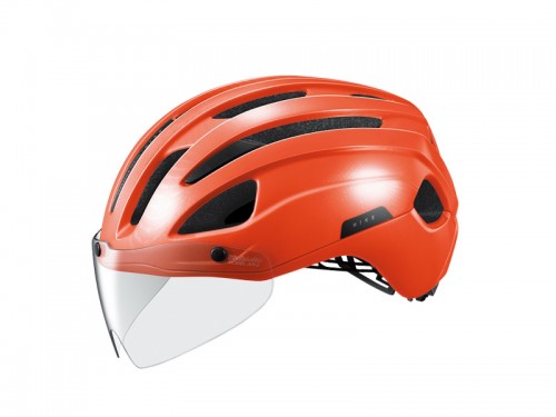 OGK KABUTO (オージーケー カブト) HIKEパーシモンレッド