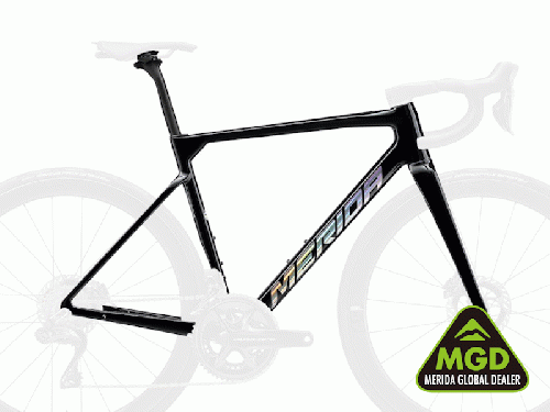2025 MERIDA (メリダ) SCULTURA TEAM (スクルトゥーラ チーム) フレームセットメタリックブラック (フラッシュBCP) FK19