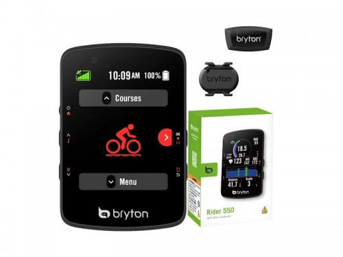 bryton (ブライトン) Rider 550【複数仕様あり】Rider 550D (ケイデンス・心拍センサー付属)