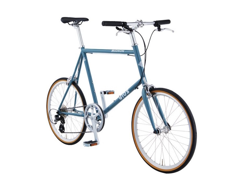 GIOS MIGNON 水色　ミニベロ　引取り限定 2026 GIOS (ジオス) MIGNON (ミグノン) 自転車の通販なら伊丹のカンザキ