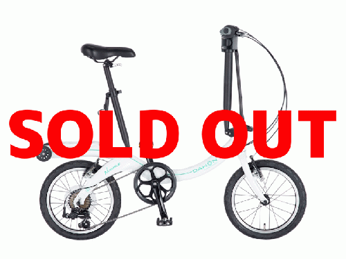 2025 DAHON (ダホン) Nuwave D6 (ニューウェーブ D6)ホワイトマリン