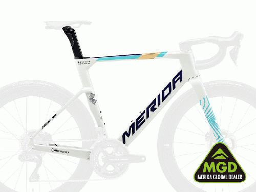 2025 MERIDA (メリダ) REACTO TEAM (リアクト チーム) フレームセット【期間限定セール】パール (ブルーチーム/CY25) EW57