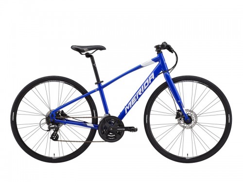 2025 MERIDA (メリダ) CROSSWAY 300-D (クロスウェイ 300-D)【通販可】ダークブルー (ホワイト/レッド) FB03