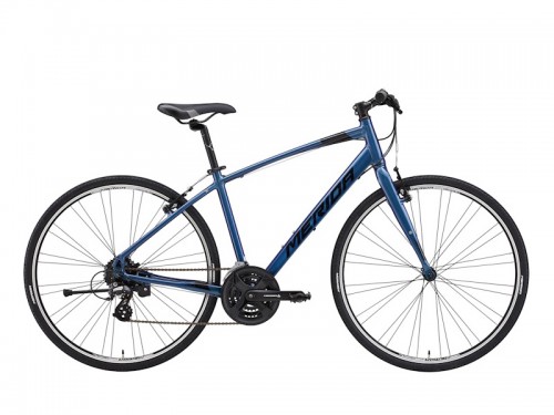 2025 MERIDA (メリダ) CROSSWAY 100-R (クロスウェイ 100-R)【通販可】グロッシーブルー (ブラック) EB79