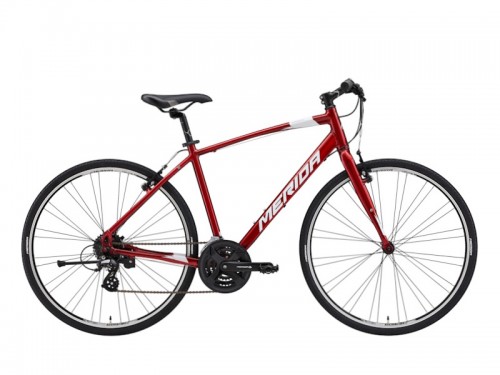 2025 MERIDA (メリダ) CROSSWAY 100-R (クロスウェイ 100-R)【通販可】グロッシーレッド (ホワイト) ER33
