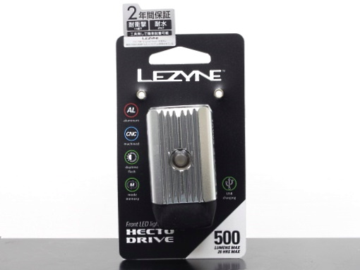 HECTO DRIVE 500XL (ヘクトドライブ) LEZYNE (レザイン)自転車の