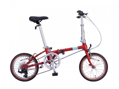 2026 DAHON (ダホン) Boardwalk 16 (ボードウォーク 16)【11/30まで輪行バッグサービス】【10/19まで試乗可能】マットテラコッタ