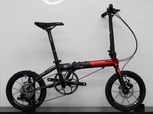2025 DAHON (ダホン) K9X (ケーナインクロス)【10/19まで輪行バッグサービス】【10/19まで試乗可能】レッドブラック