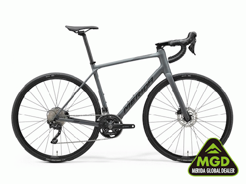 2025 MERIDA (メリダ) SCULTURA ENDURANCE 100 (スクルトゥーラ エンデュランス 100)【パートナーショップ限定】マットクールグレー (ブラック) FS20