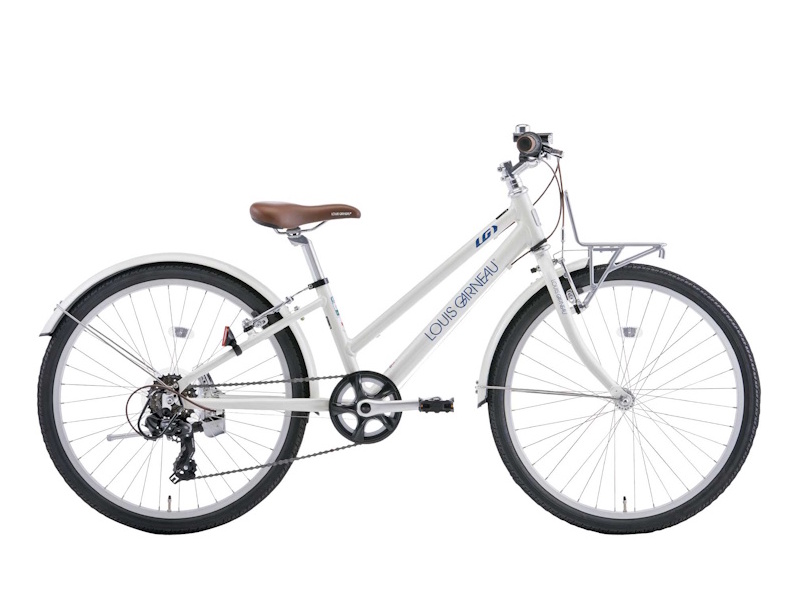 LOUIS GARNEAU ホワイト16 美品ルイガノ※直接引渡し不可 引き取り限定】LOUIS GARNEAU クロスバイク ホワイト 引き取り限定